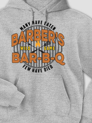 Wild Game Few Have Died BBQ : Printed Hoodies