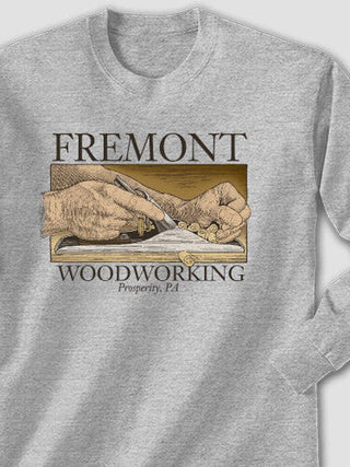 Woodworking : Printed Long Sleeves