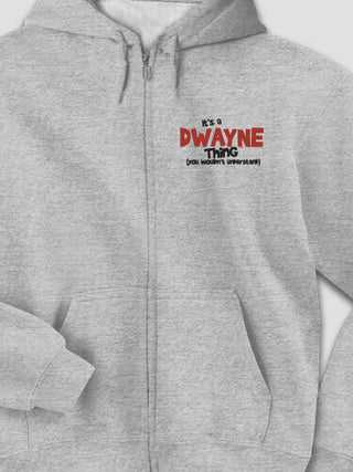 You Wouldn't Understand : Embroidered Zip Hoodies
