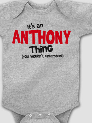You Wouldn't Understand : Printed Baby Bodysuits