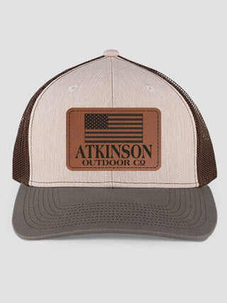 American Outdoor Company : Structured Trucker Hats with Patch