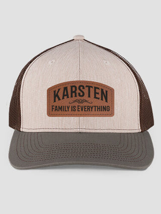 Family : Structured Trucker Hats with Patch