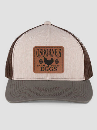 Farm Fresh Eggs : Structured Trucker Hats with Patch