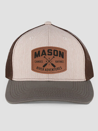 River Adventures : Structured Trucker Hats with Patch