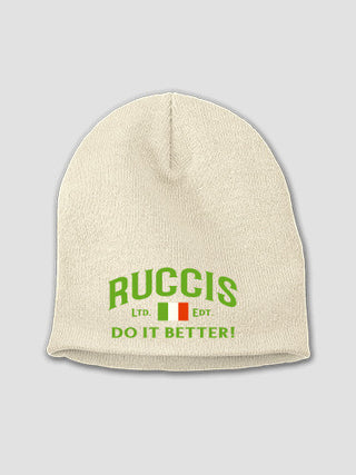 Italians Do It Better : Embroidered Beanies