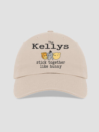 Stick Together : Embroidered Baseball Hats