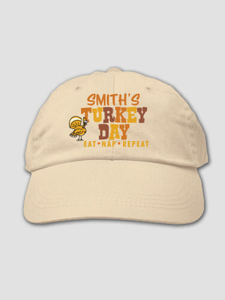 Turkey Day : Embroidered Baseball Hats