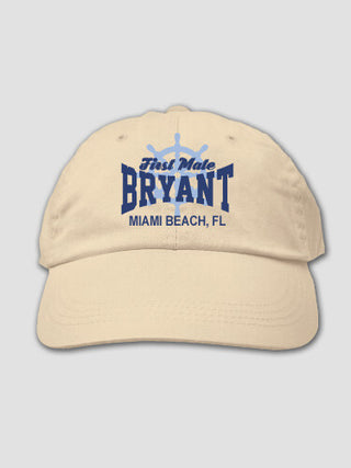 Vintage First Mate : Embroidered Baseball Hats