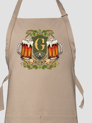 Beer Coat Of Arms : Printed Aprons