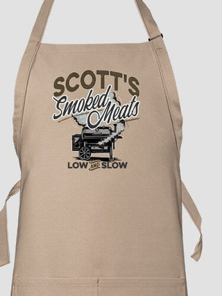 Smoked Meats : Printed Aprons