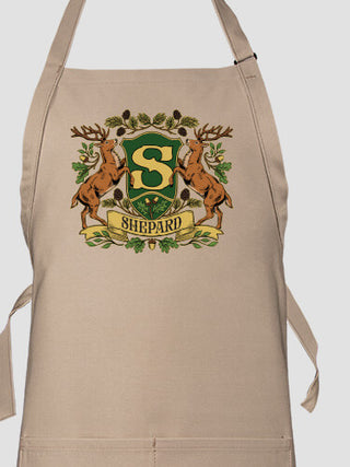Stag Coat Of Arms : Printed Aprons