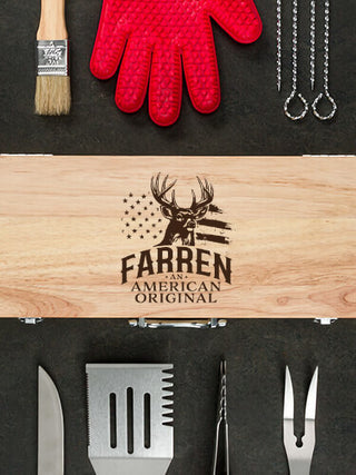 Hunting American Original : 10 Piece BBQ Set