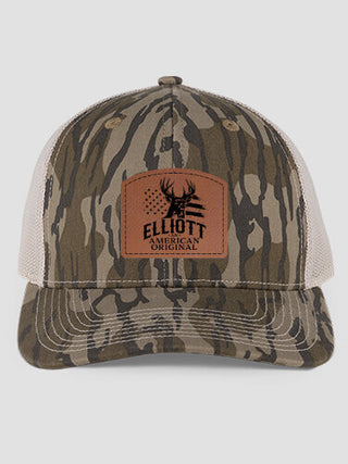 Hunting American Original : Structured Trucker Hats with Patch