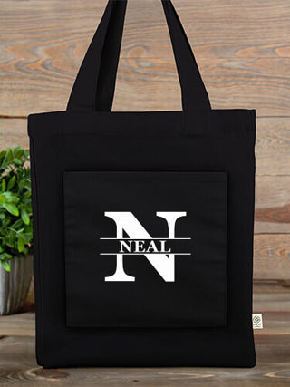 Family Monogram : Canvas Totes