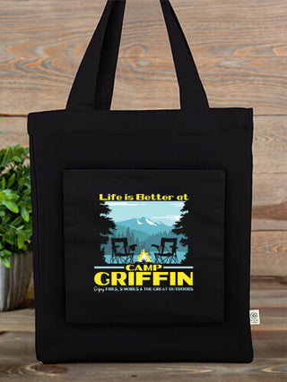 Life Is Better : Canvas Totes
