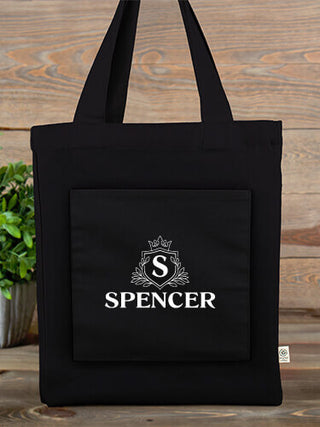 Regal Monogram : Canvas Totes