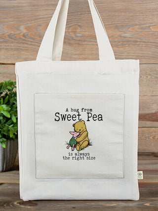A Hug : Canvas Totes