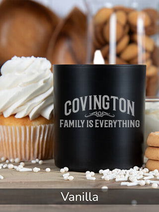 Family : 11oz. Engraved Scented Candles