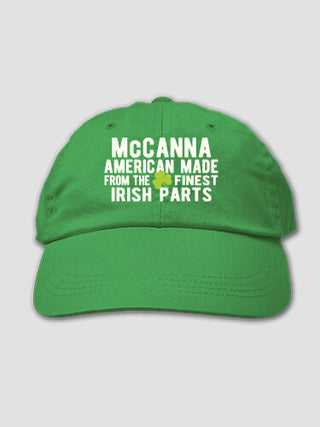 Irish Parts : Embroidered Baseball Hats