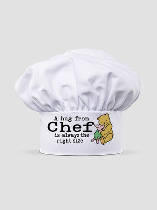 A Hug : Embroidered Chef Hat