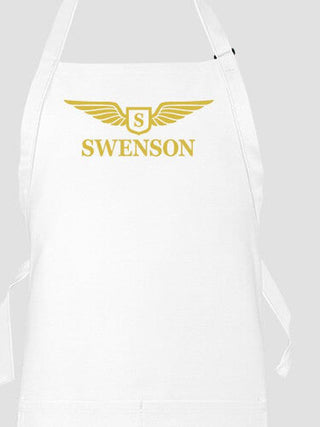 Aviation Monogram : Printed Aprons