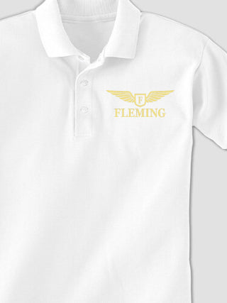 Aviation Monogram : Embroidered Polo Shirts