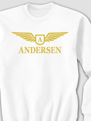 Aviation Monogram : Printed Sweatshirts