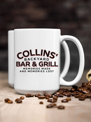 Backyard Bar and Grill : Ceramic Coffee Mugs