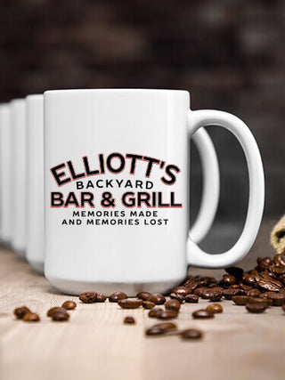 Backyard Bar and Grill : Ceramic Coffee Mugs