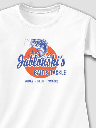 Bait and Tackle : Adult Ladies Fitted T-Shirt