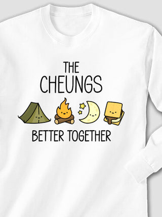 Better Together Camping : Printed Long Sleeves