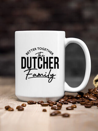 Better Together Family : Ceramic Coffee Mugs