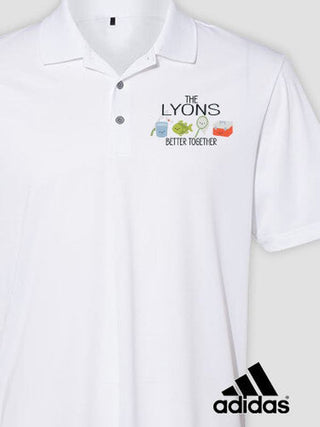 Better Together Fishing : Embroidered Adidas&reg; Polo Shirts