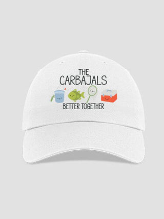 Better Together Fishing : Embroidered Baseball Hats