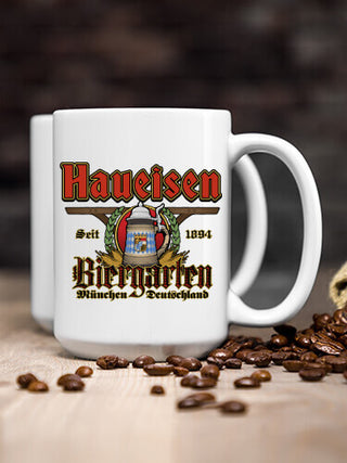 Biergarten : Ceramic Coffee Mugs