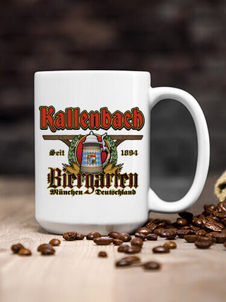 Biergarten : Ceramic Coffee Mugs