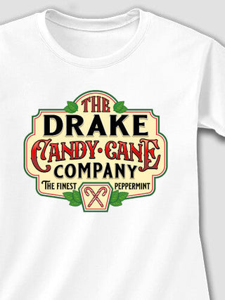 Candy Cane Company : Adult Ladies Fitted T-Shirt