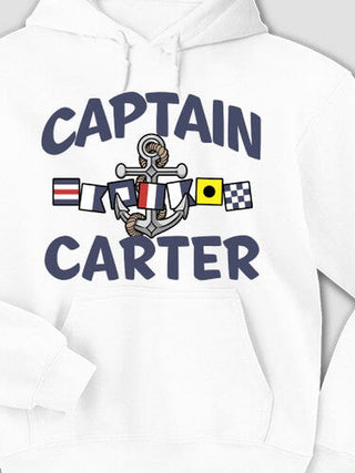 Captain : Printed Hoodies