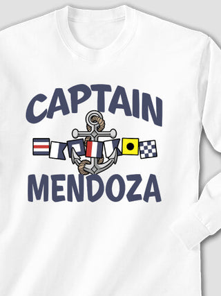Captain : Printed Long Sleeves