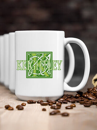 Celtic Monogram : Ceramic Coffee Mugs