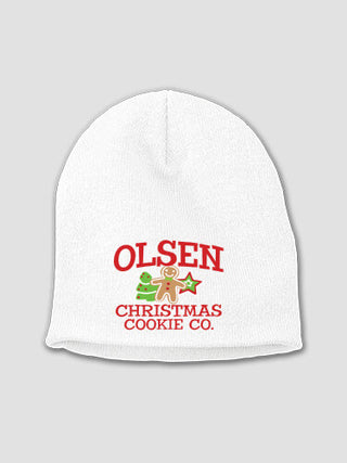 Christmas Cookie Company : Embroidered Beanies