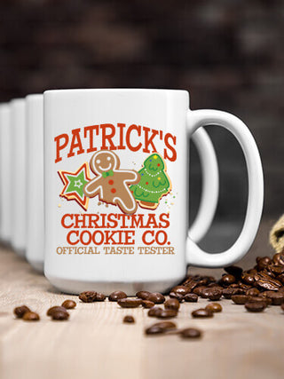 Christmas Cookie Tester : Ceramic Coffee Mugs