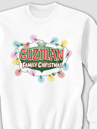 Christmas Lights : Printed Sweatshirts