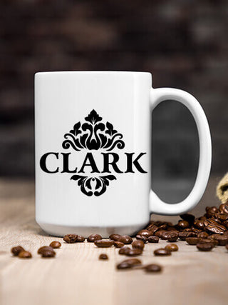 Classic Filigree : Ceramic Coffee Mugs