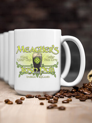Classic Irish Pub : Ceramic Coffee Mugs