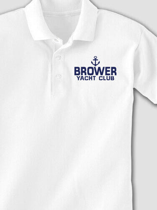 Classic Yacht Club : Embroidered Polo Shirts