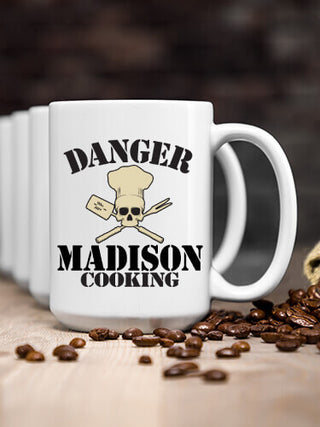 Cooking Danger : Ceramic Coffee Mugs