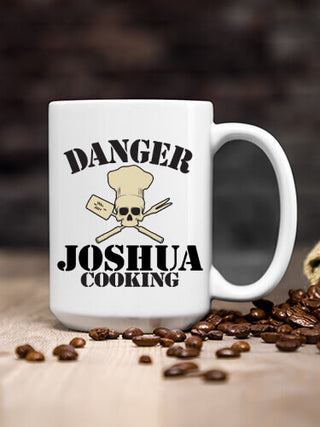 Cooking Danger : Ceramic Coffee Mugs