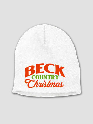 Country Christmas : Embroidered Beanies