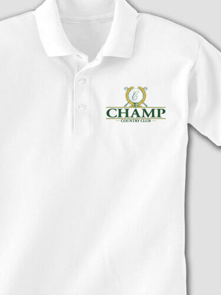 Country Club : Embroidered Polo Shirts